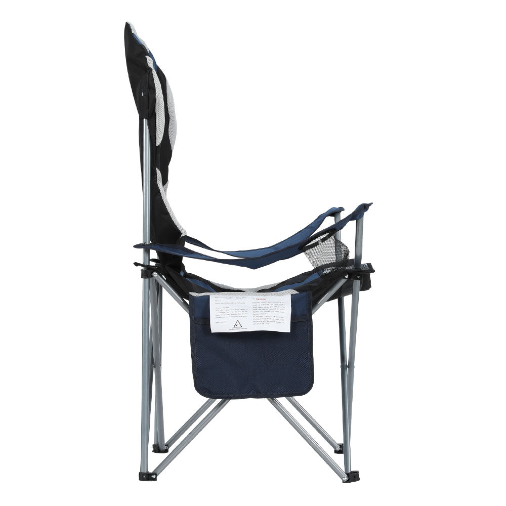 Weisshorn x DANGL Luxury Camp Chairs x2 NAVY - DANGL
