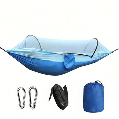 DANGL - BLUE Camping Hammock with Mosquito Net - DANGL